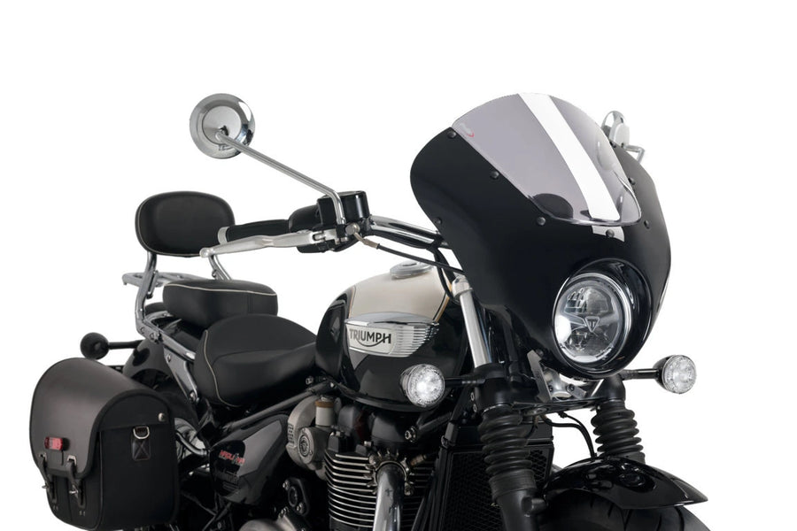 TRIUMPH BONNEVILLE SPEEDMASTER [2025] - Meia carenagem Dark Night | Matizado | PUIG 21115H
