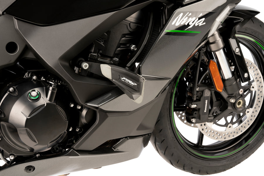 KAWASAKI NINJA 1100 SX SE [2025] – Crash Pads PRO 2.0 – Preto