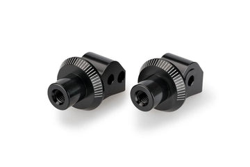HONDA NT 1100 DCT [2024] – Almofada de borracha adaptadora do apoio para os pés do passageiro – preta - 0