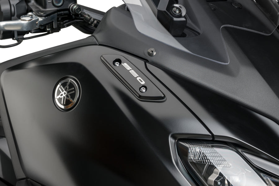 YAMAHA T-MAX 560 TECH MAX [2024] – Capas de espelho retrovisor – Preto