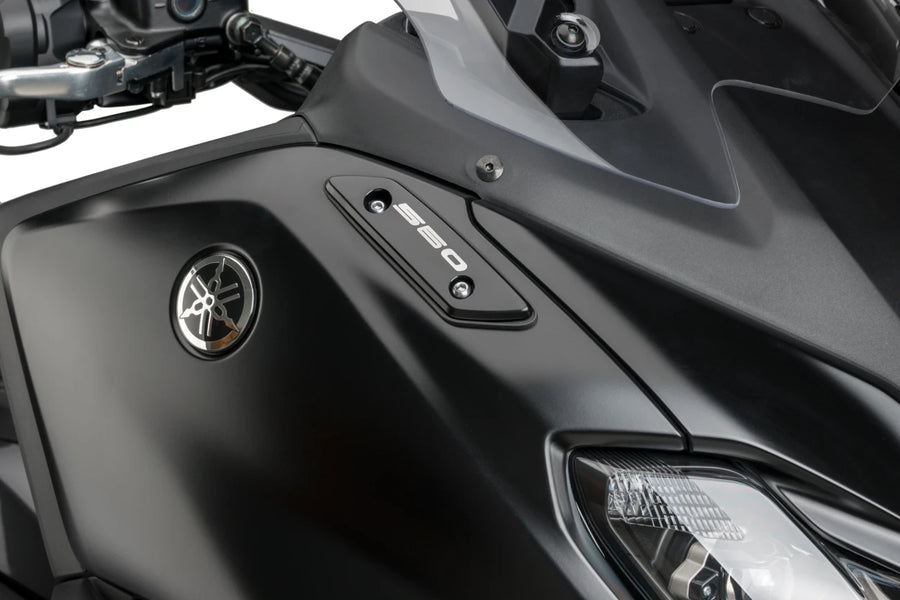 YAMAHA T-MAX 560 TECH MAX [2024] – Capas de espelho retrovisor – Preto