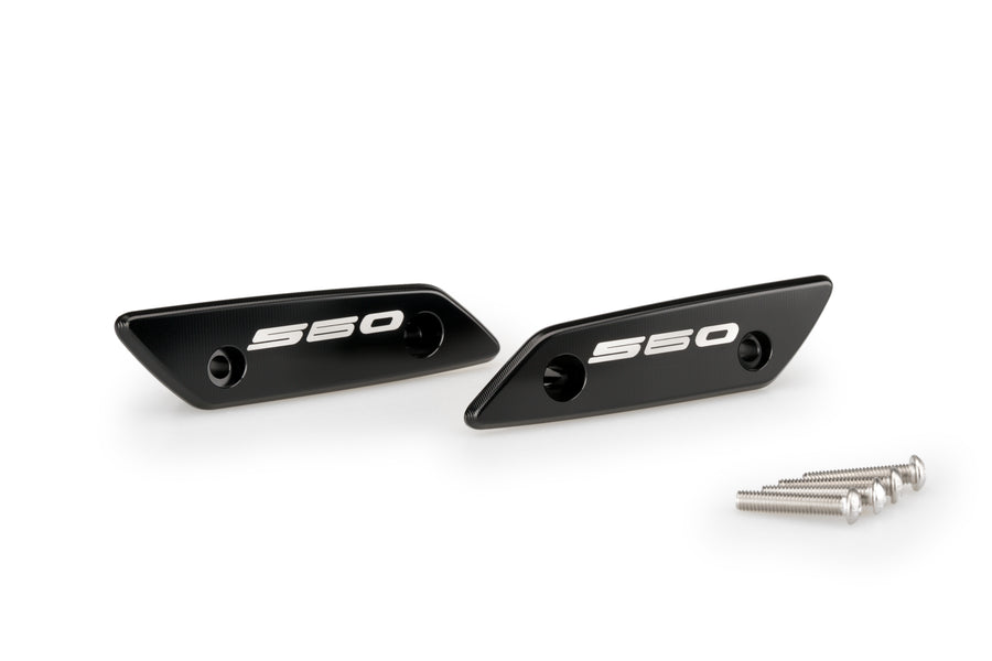 YAMAHA T-MAX 560 TECH MAX [2024] – Capas de espelho retrovisor – Preto