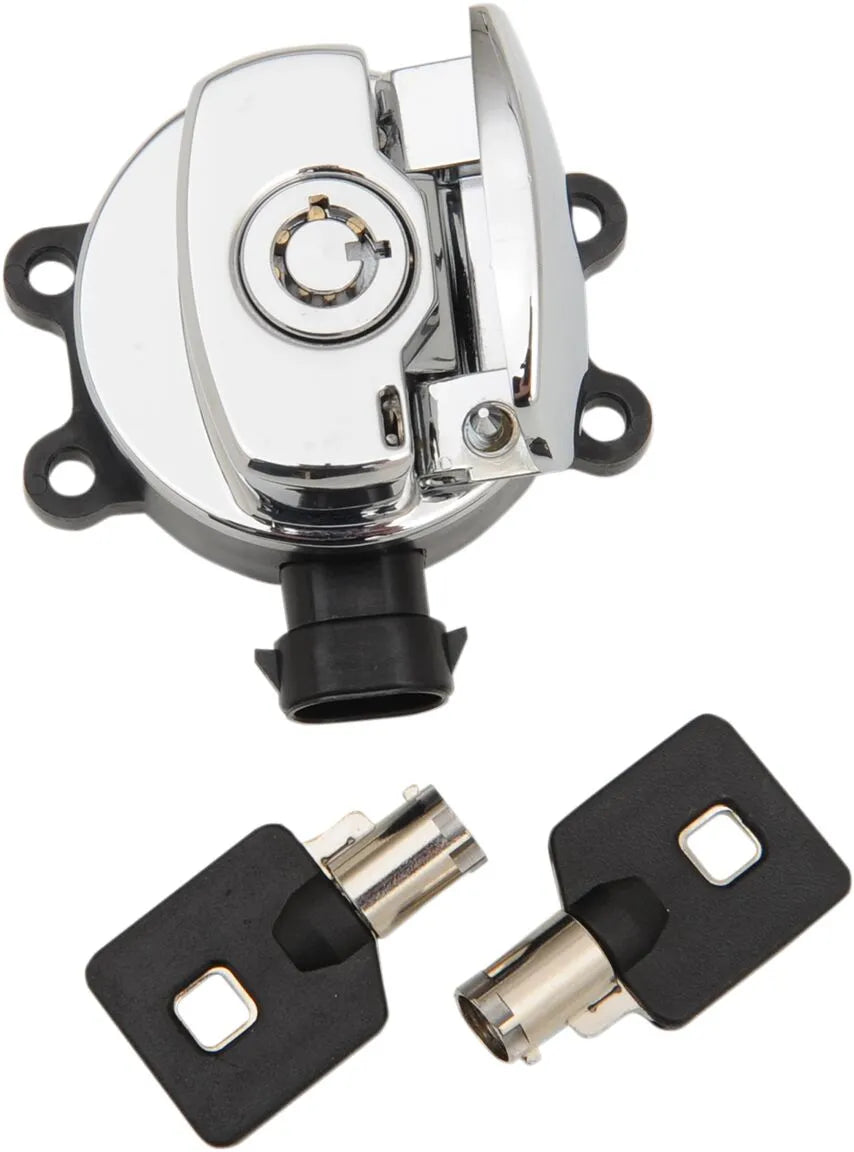 harley davidson flstc [DRAG SPECIALTIES] - Chave de ignição com dobradiça lateral