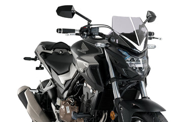 HONDA CB 500 F [2024] - Pára-brisa esportivo de nova geração | Matizado | PUIG 21412H