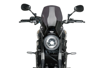 YAMAHA XSR 700 [2025] - Pára-brisa esportivo de nova geração | Fortemente tonificado | PUIG 21430F