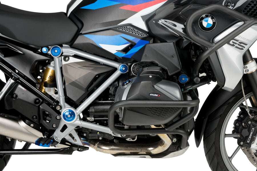 BMW R 1250 GS ADVENTURE [2024] – Capas de chassis em alumínio – prateado