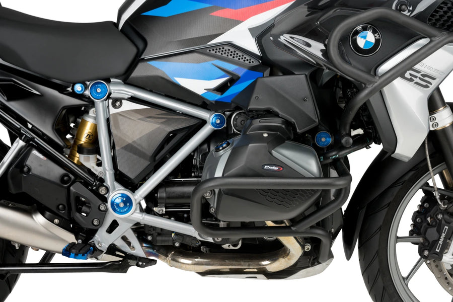 BMW R 1250 GS ADVENTURE [2024] – Capas de chassis em alumínio – prateado