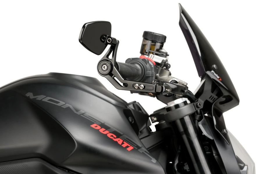 KTM RC 390 [2025] – Proteção da alavanca do freio com espelho retrovisor Pro – Preto