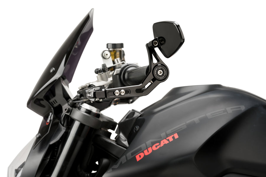 DUCATI PANIGALE V4R [2022] - Proteção da alavanca da embreagem e freio com espelho retrovisor