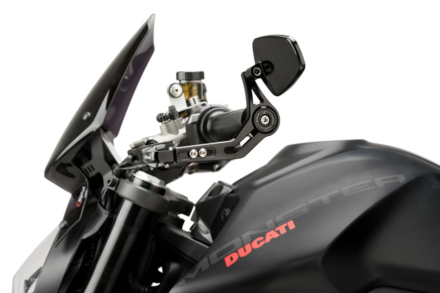 DUCATI PANIGALE V4R [2022] - Proteção da alavanca da embreagem e freio com espelho retrovisor