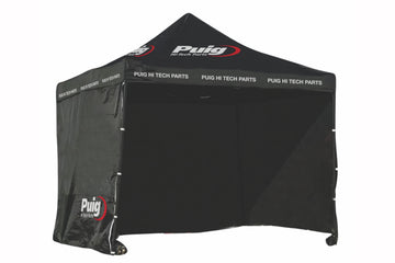 UNIVERSAL UNIVERSAL UNIVERSAL – Tenda dobrável Puig Hi-Tech Parts – Preto