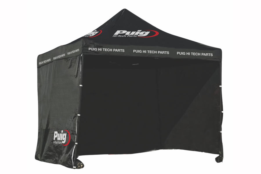 UNIVERSAL UNIVERSAL UNIVERSAL – Tenda dobrável Puig Hi-Tech Parts – Preto