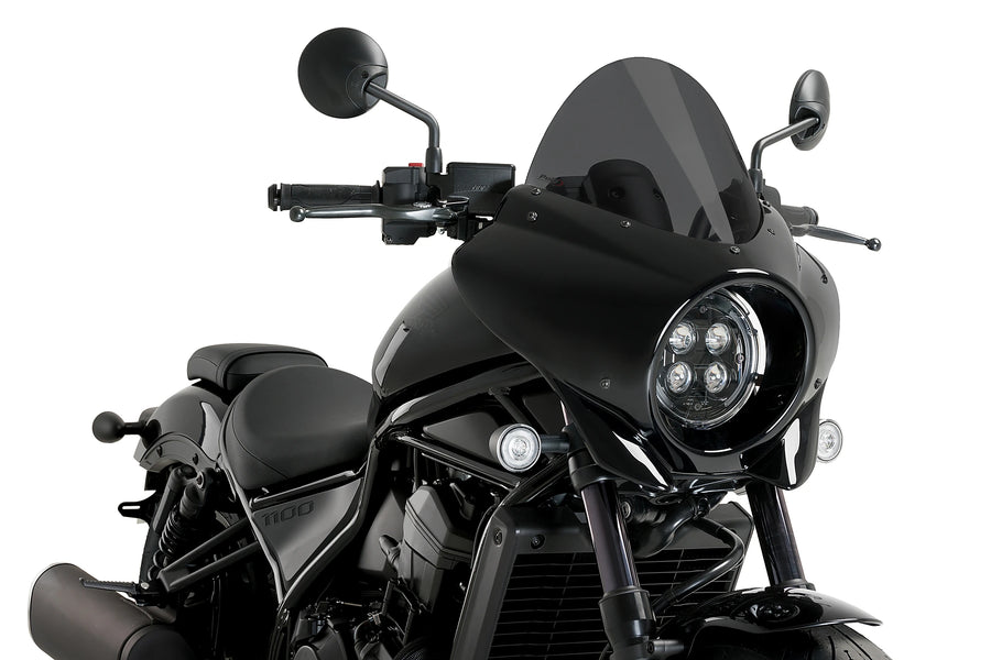 HONDA CMX 1100 REBEL DCT [2025] - Carenagem meia concha Mirage Touring | Fortemente tonificado | PUIG 21461F