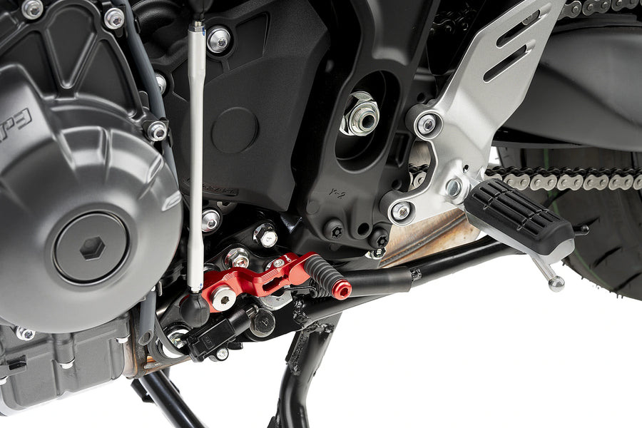 YAMAHA TRACER 9 Y-AMT [2025] - Pedal de câmbio ajustável | Vermelho | PUIG 21469R