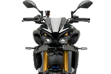 YAMAHA MT-10 SP [2025] - Spoiler dianteiro nu | Preto | PUIG 21471N