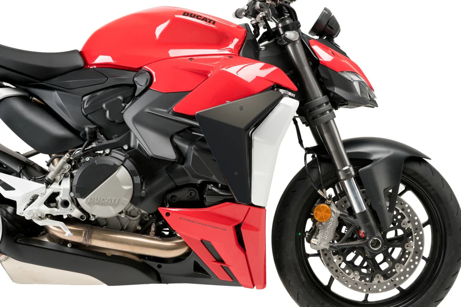 DUCATI STREETFIGHTER V2 [2024] – Pára-brisa lateral com carenagem nua – Preto