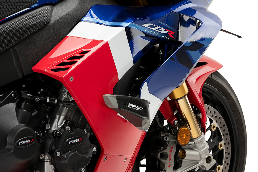 HONDA CBR1000RR-R FIREBLADE/SP - PUIG Pro 2.0 Sturzpads | Schwarz | PUIG 21477N