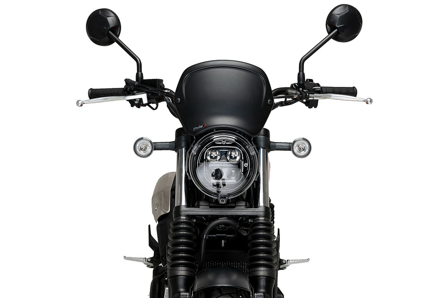 HONDA CL 500 [2025] - Painel frontal PUIG em ABS | Preto mate | PUIG 21635J
