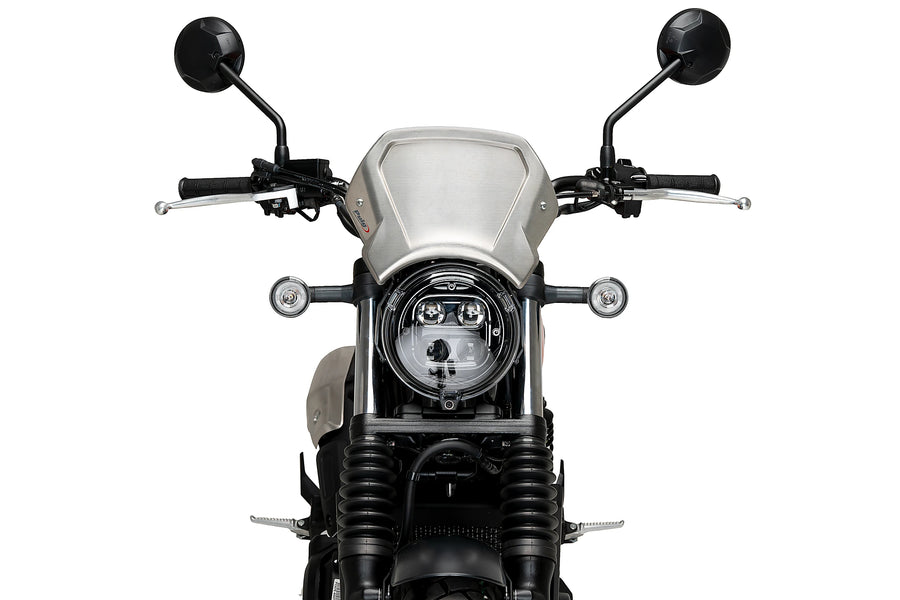 HONDA CL 500 [2025] - Painel frontal de alumínio PUIG | Prata | PUIG 21636P