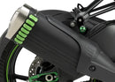 KAWASAKI ZX-6R NINJA [2025] – Placas de calcanhar – Preto-9