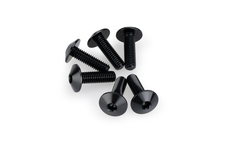 KTM RC 390 [2025] – Kit de parafusos de disco anodizado – Preto