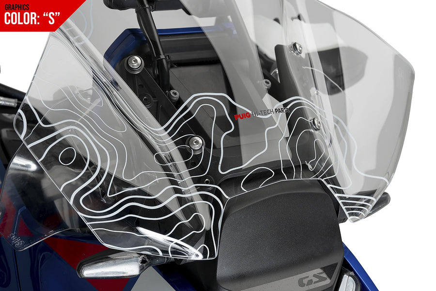 BMW R 1300 GS TROPHY [2025] - Tela Touring Plus | Gráficos | PUIG 21795S