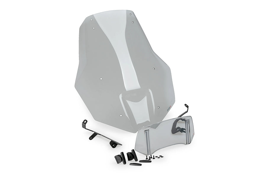 TRIUMPH BONNEVILLE T 120 BLACK [2025] - Tela Touring PUIG com tela spoiler | Matizado | PUIG 21799H