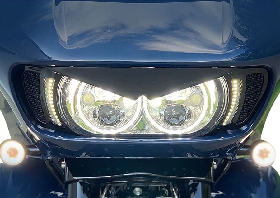harley-davidson road glide [CUSTOM DYNAMICS] – Inserções de ventilação Genesis® 4 Dynamic LED Road Glide®