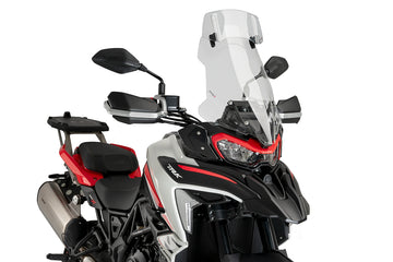 BENELLI TRK 702 [2025] - Bolha Touring PUIG com spoiler | Limpar | PUIG 21800W