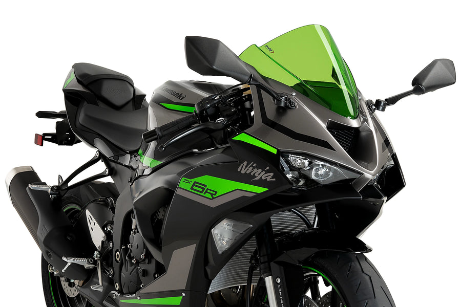KAWASAKI ZX-6R [2025] - Tela PUIG Z-Racing | Verde | PUIG 21831V