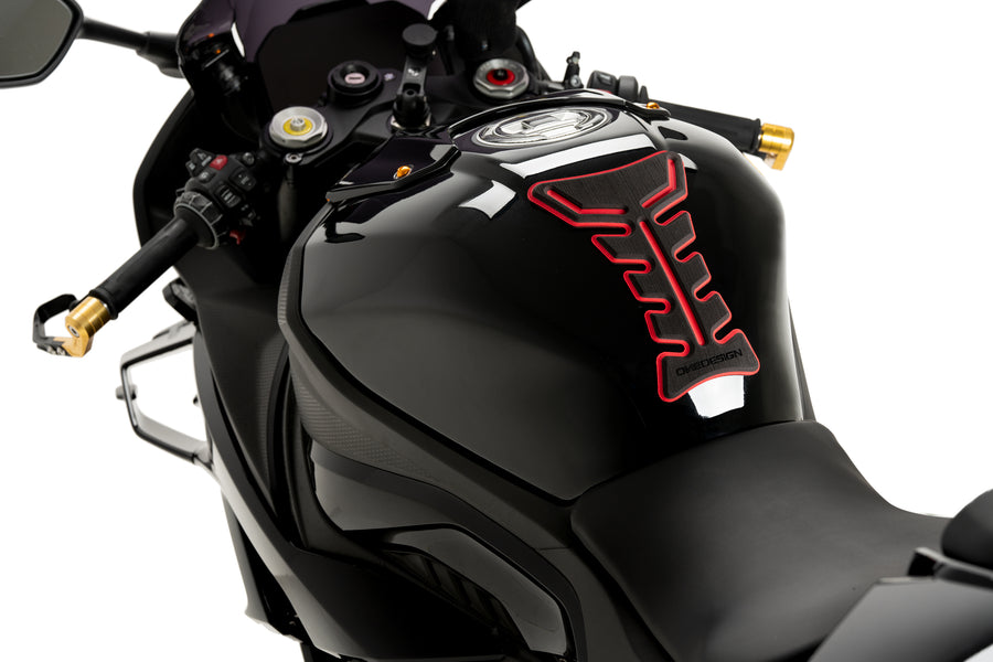KTM RC 390 [2025] – Protetor de tanque de aperto – Cinza