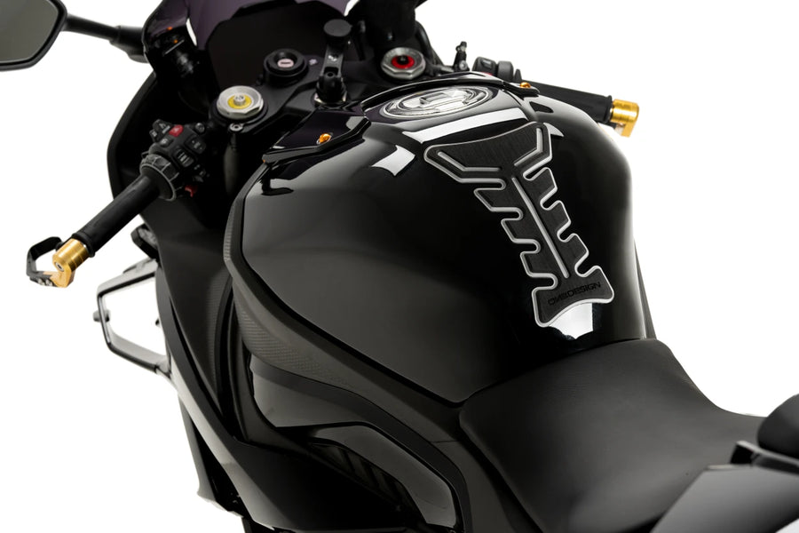 KTM RC 390 [2025] – Protetor de tanque de aperto – Cinza