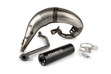 Beta RR Enduro 50 2T - Escape Streetrace High Mount CNC preto