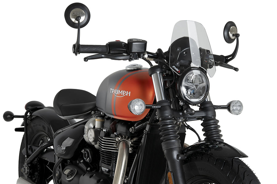 TRIUMPH BONNEVILLE BOBBER [2025] - New Generation Sport | Klar | PUIG 21925W
