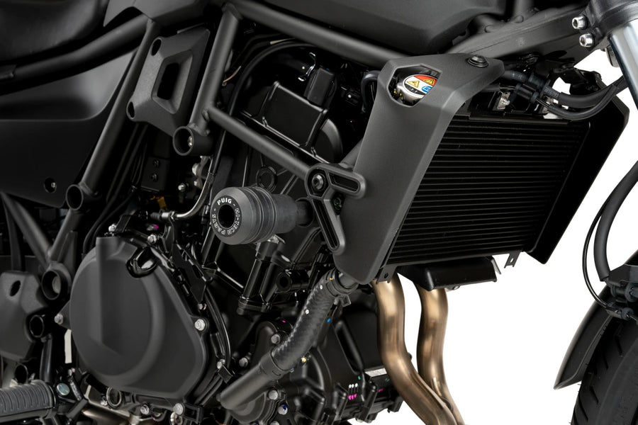 KAWASAKI ELIMINATOR 500 SE [2025] – Quadro Crash Pads Vintage 2.0 – Preto
