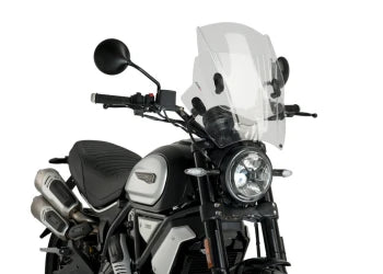 DUCATI SCRAMBLER 1100 DARK PRO [2025] – Painel frontal ALU – preto
