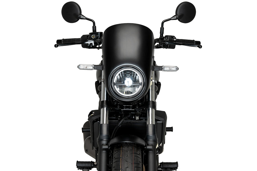 KAWASAKI ELIMINATOR 500 SE [2025] - Meia carenagem PUIG Anarchy | Preto mate | PUIG 21944J