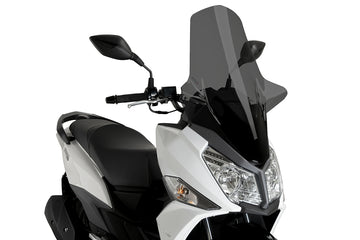 SYM JET 14 50 IE 4T AC E5 [2025] - Tela Touring da linha PUIG V-Tech | Fortemente tonificado | PUIG 22000F