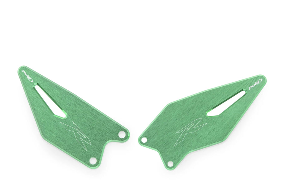 KAWASAKI ZX-6R NINJA [2025] – Placas de calcanhar – Preto