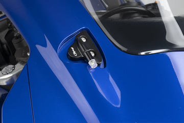 YAMAHA YZF-R1M [2025] – Capas dos espelhos retrovisores com conjunto de indicadores de abas – Preto - 0
