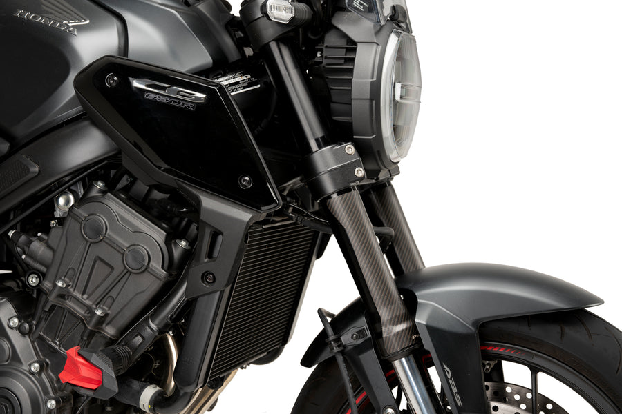 YAMAHA YZF-R3 [2025] – Adesivo do kit de proteção do garfo – Preto