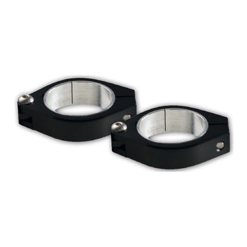 CNC Schellen-Set – 2 Schellen, Ø 54mm, Alu, schwarz