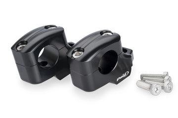 YAMAHA MT-09 Y-AMT [2024] - Tirantes de guiador pullback | Preto | PUIG 22101N