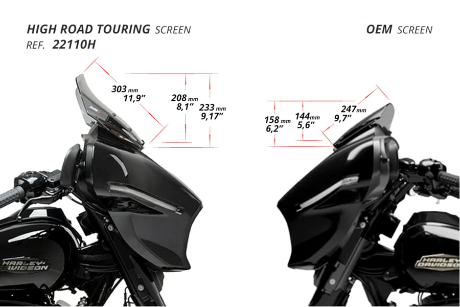 HARLEY DAVIDSON STREET GLIDE FLHX [2025] – Touring em alta estrada – Transparente