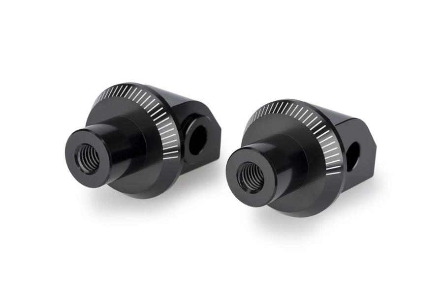 TRIUMPH SPEED 400 [2025] – Almofada de borracha adaptadora do apoio para os pés do passageiro – preta