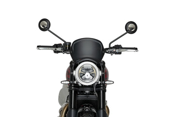 TRIUMPH SCRAMBLER 1200X [2025] - Painel frontal PUIG em ABS | Preto mate | PUIG 22223J
