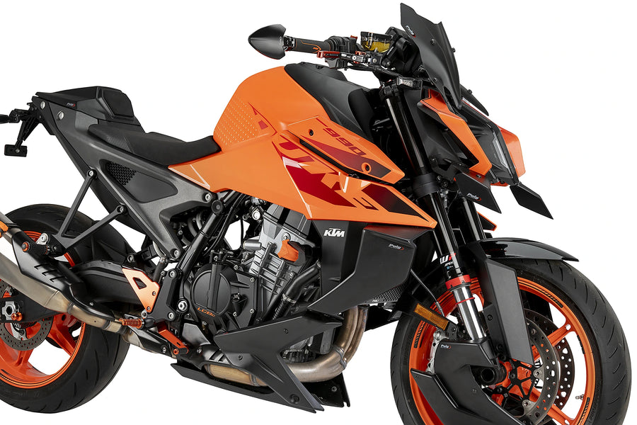 KTM 990 DUKE R [2025] - spoiler dianteiro | Preto mate | PUIG 22228J