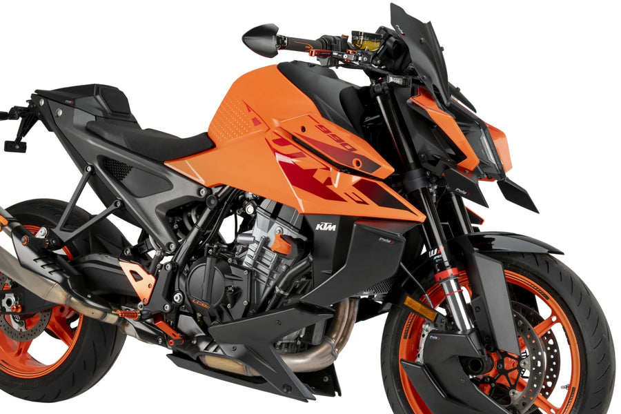 KTM 990 DUKE R [2025] – Spoiler dianteiro – Preto mate