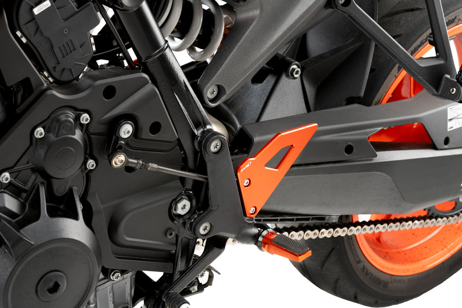 KTM 990 DUKE R [2025] – Placas de calcanhar – Preto