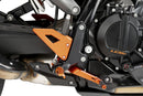 KTM 990 DUKE R [2025] – Placas de calcanhar – Preto-5